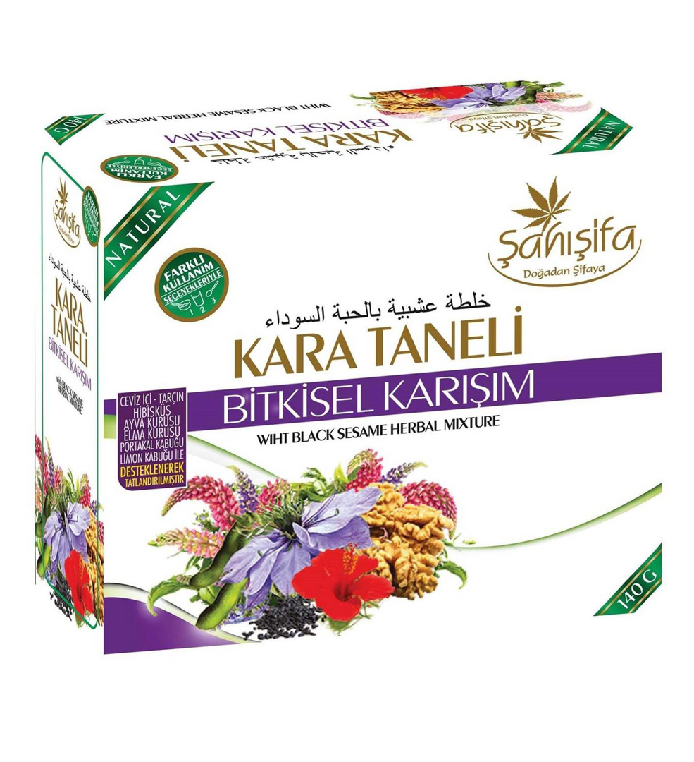 KARA TANELİ ÖZEL KARIŞIM TOZ 140 GR. resmi
