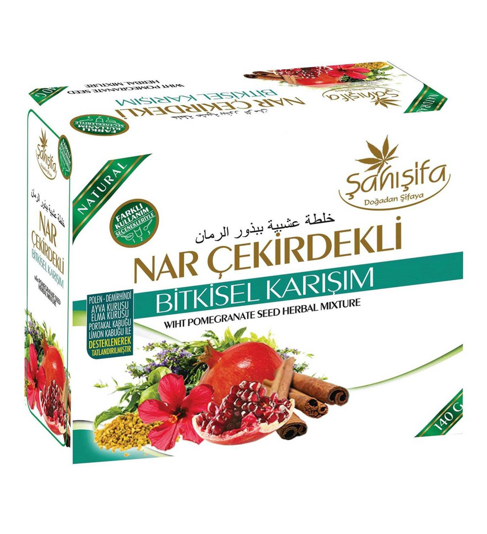 NAR ÇEKİRDEKLİ ÖZEL KARIŞIM TOZ 140 GR. resmi