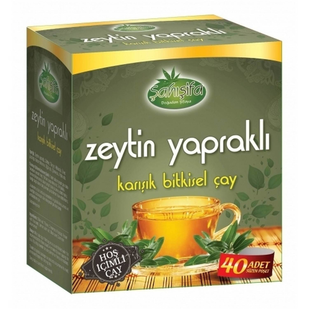 ZEYTİN YAPRAKLI ÖZEL KARIŞIM ÇAY 40 ADET resmi