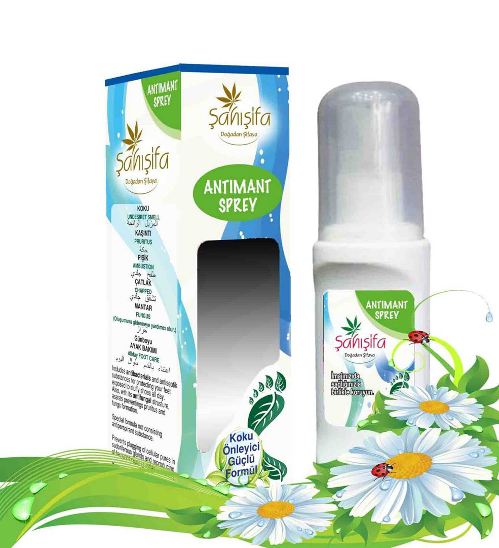 ANTİMANT  - AYAK & VÜCUT SPREYİ 50 ML. resmi