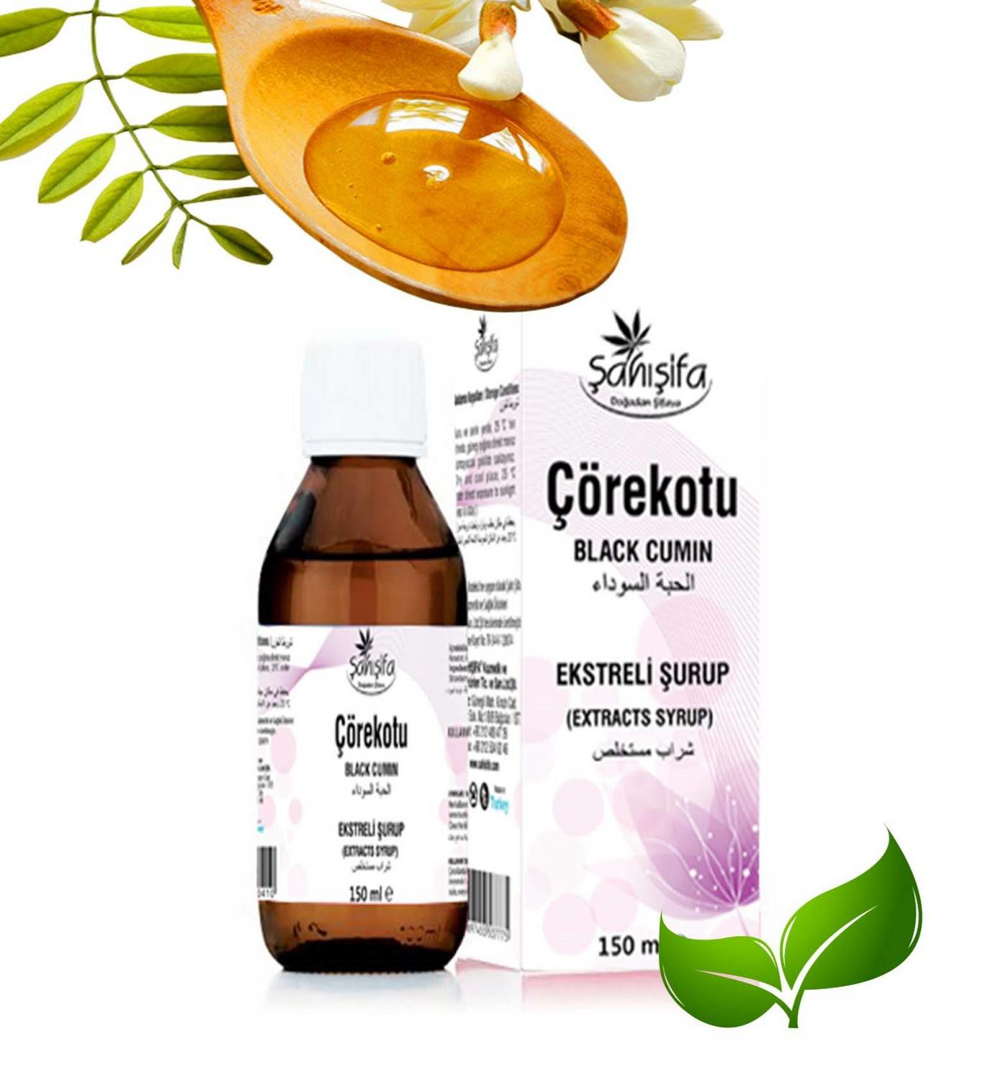 ÇÖREK OTLU ŞURUP 150 ML. resmi