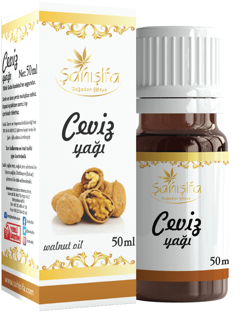 ÇEVİZ YAĞI 50 ML. resmi
