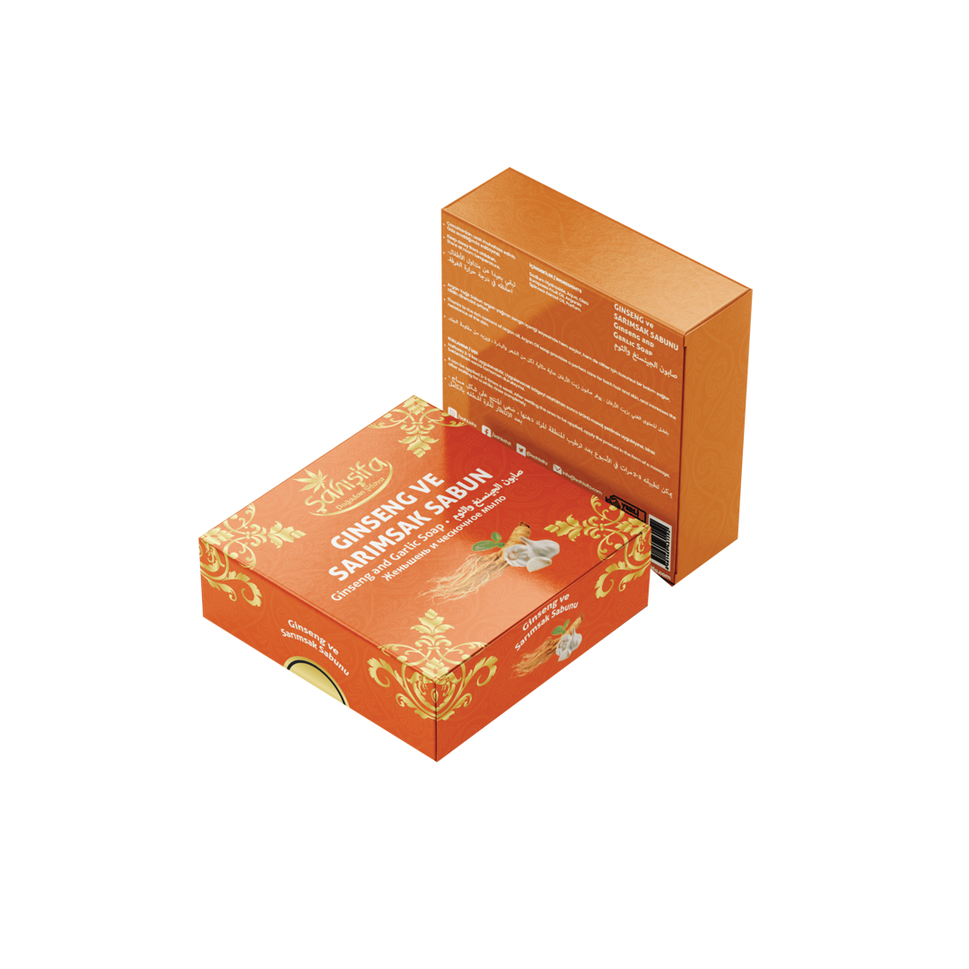 GİNSENG VE SARIMSAKLI SABUN 125 GR. resmi