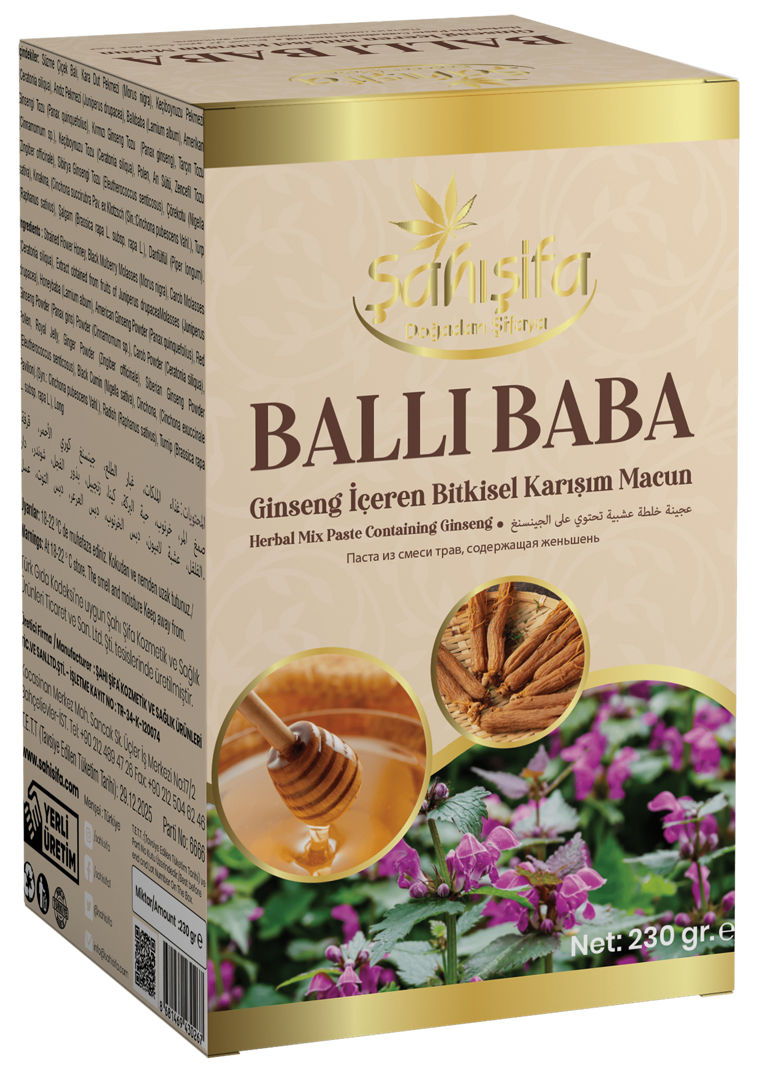 BALLI BABA ÖZEL KARIŞIM MACUN 230 GR. resmi