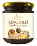 ZENCEFİLLİ PROPOLİSLİ ÖZEL KARIŞIM MACUN ( NEFES )  230 GR. resmi