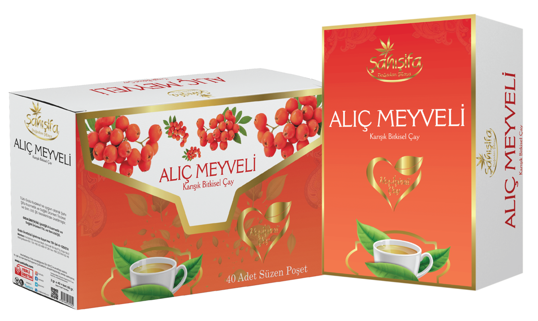 ALIÇ MEYVELİ ÖZEL KARIŞIM ÇAY 40 ADET resmi
