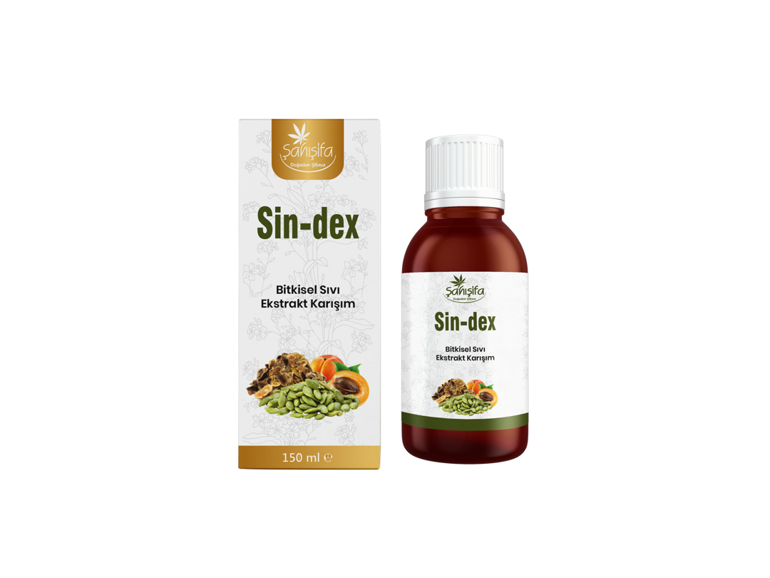 SİNDEX BİTKİSEL ŞURUP 150 ML. resmi